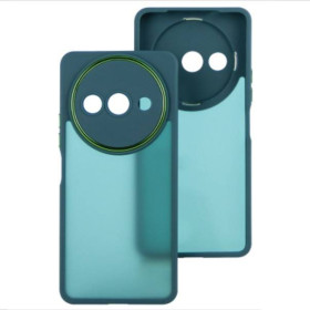 Чохли, бампера Чехлы, бампера ^/--/^ Чохол Fiji Lens для Xiaomi Redmi A /--/ 3 бампер матовий з захистом блока камер Dark Green ^_^^^ Чехол Fiji Lens для Xiaomi Redmi A /--/ 3 бампер матовый с защитой блока камер Dark Green - фото фото фото