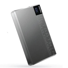 Зовнішні акумулятори (Power Bank) Внешние аккумуляторы (Power Bank) ^/--/^ Power bank Remax MP-6 10000 mAh зі швидкою зарядкою PD /--/ 20 /--/ W / бездротовою зарядкою MagSafe та дисплеєм ^_^^^ Power bank Remax MP-6 10000 mAh со быстрой зарядкой PD /--/ 20 /--/ W / беспроводной зарядкой MagSafe и дисплеем - фото фото фото