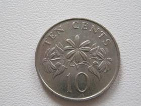 Сінгапур Сингапур ^/--/^ Сингапур 10 центов 1991 года #16224 ^_^^^ Сінгапур 10 центів 1991 року #16224 - фото фото фото