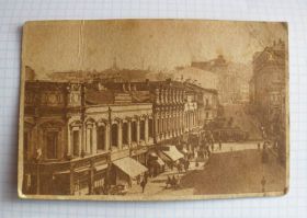 Листівки Открытки ^/--/^ Москва, Кузнецкий мост, начало 20-х гг. ^_^^^ Москва, Кузнецький міст, початок 20-х рр. - фото фото фото