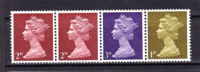 Великобританія Великобритания ^/--/^ Великобритания 1967 г MNH - HM QE-II -  стандарт  - сцепка ^_^^^ 1967 — Велика Британія — стандарт — зчіпка - фото фото фото
