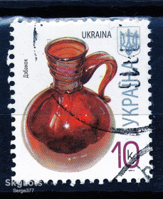 Після  року После  года ^/--/^ YY 2007 р. 7-й стандарт Дзбанок, мікрошрифт 2007-ІІ,  гашена ^_^^^ 2007 г. 7-й стандарт Дзбанок, микрошрифт 2007-II, гашена - фото фото фото