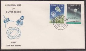 Нігерія Нигерия ^/--/^ Нигерия 1963 МИРНОЕ ИСПОЛЬЗОВАНИЕ КОСМОСА СПУТНИК ПОЛЁТ ОРБИТА СВЯЗЬ КПД Mi.134-135 ^_^^^ Нігерія 1963 МИРНЕ ВИКОРИСТАННЯ КОСМОСУ СПУТНИК ПОЛЕТ ОРБИТУ ЗВ'ЯЗОК ККД Mi.134-135 - фото фото фото