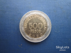 Колумбія Колумбия ^/--/^ Монета 500 песо Колумбія 2020 фауна жаба ^_^^^ Монета 500 песо Колумбия 2020 фауна лягушка - фото фото фото