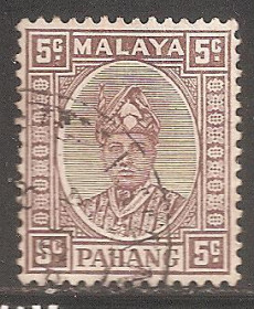 Малайзія Малайзия ^/--/^ Бр.Малайя    (Паханг) 1935 Sc.32 used ^_^^^ Бр.Малайя (Паханг) 1935 Sc.32 used - фото фото фото