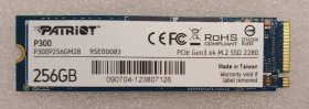 Твердотільні SSD-накопичувачі Твердотельные SSD-накопители ^/--/^ SSD Patriot P /--/ 300 256 /--/ GB M.2 NVMe — стан 100% ^_^^^ SSD Patriot P /--/ 300 256 /--/ GB M.2 NVMe — состояние 100% - фото