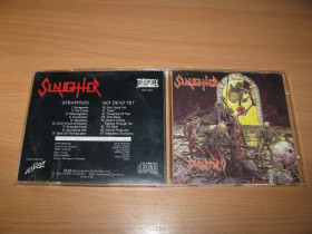 Музичні диски Музыкальные диски ^/--/^ SLAUGHTER - Strappado / Not Dead Yet  (1992 Headache 1 /--/ st press) ^_^^^ SLAUGHTER - Strappado / Not Dead Yet (1992 Headache 1 /--/ st press) - фото фото фото