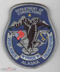 Інше Другое ^/--/^ Шеврон. США. Тюремная система. ^_^^^ Шеврон. США. Тюремна система. - фото фото фото