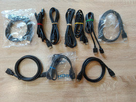Кабелі Кабели ^/--/^ Одним лотом 10 шт. HDMI кабелів  з 1 /--/ грн. Без Резерву!   (дивимося інші мої лоти) ^_^^^ Одним лотом 10 шт. HDMI кабелей из 1 /--/ грн. Без резерва! (смотрим другие мои лоты) - фото фото фото