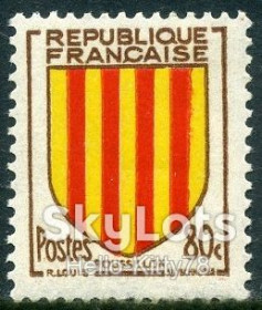 Франція Франция ^/--/^ Франция 1955 стандарт герб Mi 1074 MNH ^_^^^ 1955 — стандарт герб Mi 1074 MNH - фото фото фото