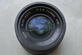 Вінтажні об'єктиви Винтажные объективы ^/--/^ SUN- F:2.8/f=28  (Pentax) ^_^^^ SUN-F:2.8/f=28 (Pentax) - фото фото фото