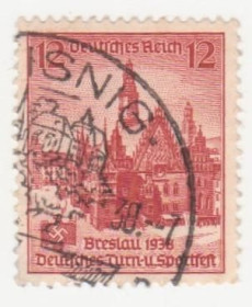 Третій Рейх (-) Третий Рейх (-) ^/--/^ Германия   ( Рейх) 1938 г. №  659 гашеная ^_^^^ Німеччина (Рейх) 1938 р. No 659 гашена - фото фото фото