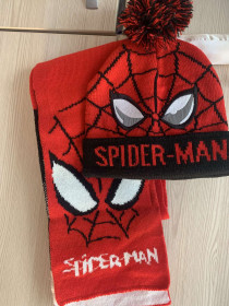 Шарфи, комплекти Шарфы, комплекты ^/--/^ Шарф та шапка  marvel spiderman человек-паук людина павук 2/4 р ^_^^^ Шарф marvel spiderman человек-паук - фото фото фото