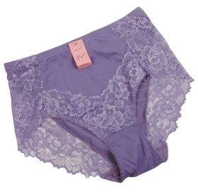 Труси Трусы ^/--/^ Трусы кружевные Teyi 35002 3 /--/ XL сиреневые ^_^^^ Труси мережеві Teyi 35002 3 /--/ XL сиреневі - фото фото фото