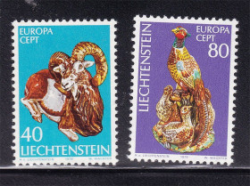 Фауна Фауна ^/--/^ Лихтенщтейн  1976 г   MNH ^_^^^ Ліхтенщтейн 1976 MNH - фото фото фото