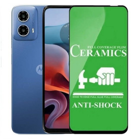 Чохли, бампера Чехлы, бампера ^/--/^ Захисне скло-плівка Fiji Ceramics для Motorola G /--/ 34 (XT /--/ 2363-2) повна проклейка чорний ^_^^^ Защитное стекло-пленка Fiji Ceramics для Motorola G /--/ 34 (XT /--/ 2363-2) полная проклейка черный - фото фото фото