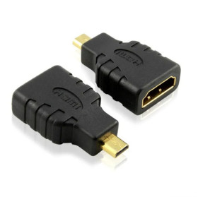 Шлейфи, перехідники Шлейфы, переходники ^/--/^ Адаптер перехідник Micro HDMI   (тато) to HDMI   (мама) Male Female ^_^^^ Адаптер переходник Micro HDMI (папа) to HDMI (мама) Male Female - фото фото фото