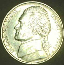 Обігові Обиходные ^/--/^ США 5 центів, 1994 D Джефферсон Нікель [3.81] ^_^^^ США 5 центов, 1994 D Джефферсон Никель [3.81] - фото фото фото