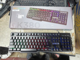 Клавіатури Клавиатуры ^/--/^ Игровая клавиатура с подсветкой RGB GamePro GK /--/ 380 USB № 26300724 ^_^^^ Ігрова клавіатура з підсвіткою RGB GamePro GK /--/ 380 USB No 26300724 - фото фото фото
