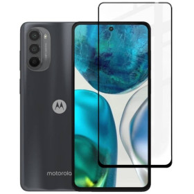 Чохли, бампера Чехлы, бампера ^/--/^ Захисне скло Fiji Premium для Motorola G /--/ 52 / G /--/ 82 повне проклеювання Anti-Static чорний ^_^^^ Защитное стекло Fiji Premium для Motorola G /--/ 52 / G /--/ 82 полное проклеивание Anti-Static черный - фото фото фото
