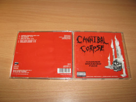 Музичні диски Музыкальные диски ^/--/^ CANNIBAL CORPSE - Hammer Smashed Face   (1993 Music For Nations UK) ^_^^^ CANNIBAL CORPSE - Hammer Smashed Face (1993 Music For Nations UK) - фото фото фото