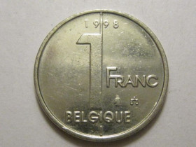 Бельгія Бельгия ^/--/^ Бельгия 1 франк 1998 года BELGIQUE 3 /--/ П /--/ 704 ^_^^^ Бельгія 1 франк 1998 року BELGIQUE 3 /--/ П /--/ 704 - фото фото фото