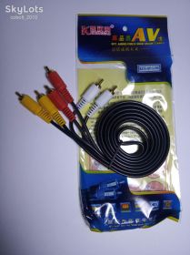 Кабелі, адаптери Кабели, адаптеры ^/--/^ Кабель 3 RCA- 3 RCA блистер ^_^^^ Кабель 3 RCA- 3 RCA блістер - фото фото фото
