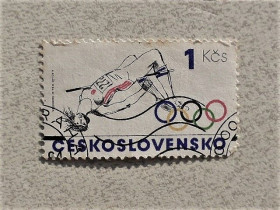 Чехословаччина Чехословакия ^/--/^ Поштова марка Чехословаччина 1986 рік ^_^^^ Марка Чехословакия &amp;quot; Спорт &amp;quot; - фото фото фото