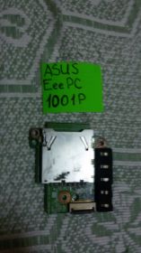 Інші комплектуючі Другие комплектующие ^/--/^ Asus Eee PC 1001 /--/ P плата card reader  и индикации ^_^^^ Asus Eee PC 1001 /--/ P плата card reader та індикації - фото фото фото