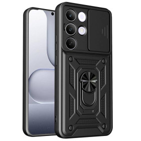 Чохли, бампера Чехлы, бампера ^/--/^ Чохол Fiji Camera Defence для Realme C /--/ 85 Pro (RMX /--/ 5555) бампер із захистом камери та підставкою Black ^_^^^ Чехол Fiji Camera Defence для Realme C /--/ 85 Pro (RMX /--/ 5555) бампер с защитой камеры и подставкой Black - фото фото фото