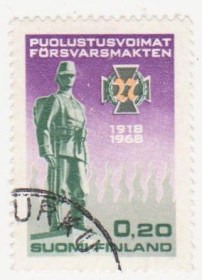 Скандинавія Скандинавия ^/--/^ Финляндия 1968 г. № 651 гашеная ^_^^^ Фінляндія 1968 р. No 651 гашена - фото фото фото