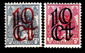 Малі Держави Європи Малые Государства Европы ^/--/^ Нидерланды  1923 г MNH - надпечатка ^_^^^ Нідерланди 1923 MNH - надпечатка - фото фото фото