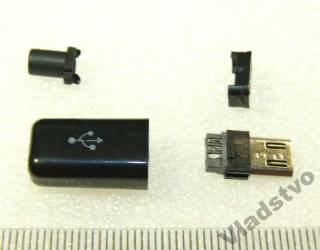 Порти, роз'єми Порты, разъемы ^/--/^ Jc /--/ 001 Штекер micro usb разъем коннектор роз&amp;apos;єм питания зарядки 5 /--/ к папа microusb ЧЕРНЫЙ ^_^^^ Jc /--/ 001 Штекер micro usb разъем коннектор разъёмом питания зарядки 5 /--/ к папа microusb Черный - фото фото фото