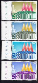 Малі Держави Європи Малые Государства Европы ^/--/^ ZM Сан Марино 1977 г MNH - ^_^^^ ZM Сан Марино 1977 MNH - фото фото фото