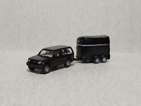 : : ^/--/^ Позашляховик,  MITSUBISHI PAJERO з причіпом. WIKING 1:87 H /--/ 0  (21745.00/6). ^_^^^ Внедорожник, MITSUBISHI PAJERO с прицепом. WIKING 1:87 H /--/ 0 (21745.00/6). - фото фото фото
