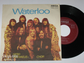 Платівки Пластинки ^/--/^ Пластинка Gerd Michaelis-Chor – Waterloo * I&amp;apos;m A Train / Disco, Pop  (AMIGA, German Democratic Republic, 1974) ^_^^^ Пластинка Gerd Michaelis-Chor – Waterloo * I&amp;apos;m A Train / Disco, Pop (AMIGA, German Democratic Republic, 1974) - фото фото фото