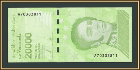 Венесуела Венесуэла ^/--/^ Венесуэла 20000 боливаров 2019  (2020) P-110  (110 /--/ b) UNC ^_^^^ Венесуела 20000 боліварів 2019 (2020) P-110 (110 /--/ b) UNC - фото фото фото