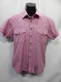 Сорочки Рубашки ^/--/^ Мужская рубашка с коротким рукавом JACK&amp;amp;JONES (005 /--/ КР) р.46 (только в указанном размере, только 1 - фото фото фото