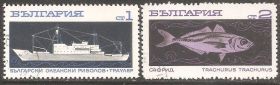 Балканський півострів Балканский полуостров ^/--/^ Болгария 1969 Sc.1811-12 гаш ^_^^^ Болгарія 1969 Sc.1811-12 гаш - фото фото фото