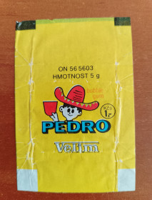 Вкладиші від жуйок Вкладыши от жвачек ^/--/^ Обгортка від жуйки Pedro. ^_^^^ Обертка от жвачки Pedro. - фото фото фото