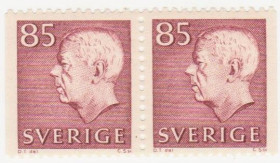 Скандинавія Скандинавия ^/--/^ Швеция 1971 г. № 714 А В ** сцепка ^_^^^ Швеція 1971 р. No 714 А В ** зчіпка - фото фото фото