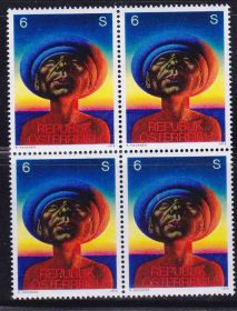 Європа Европа ^/--/^ ZM Австрия  1978 г   MNH - квартблок ^_^^^ ZM Австрія 1978 MNH - квартблок - фото фото фото