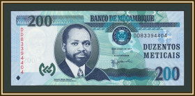 Мозамбік Мозамбик ^/--/^ Мозамбик 200 метикалов 2017 P-152  (152 /--/ b) UNC ^_^^^ Мозамбік 200 метикалів 2017 P-152 (152 /--/ b) UNC - фото фото фото