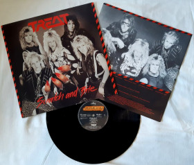 Платівки Пластинки ^/--/^ Treat - Scratch And Bite - 1985.  (LP). 12. Vinyl. Пластинка. Holland ^_^^^ Treat - Scratch and Bite - 1985. (LP). 12. Vinyl. Платівка. Holland - фото фото фото