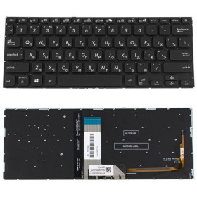 Клавіатури Клавиатуры ^/--/^ Клавиатура для ноутбука ASUS (X /--/ 409 series) rus, black, без фрейма, подсветка клавиш ^_^^^ Клавіатура для ноутбука ASUS (X /--/ 409 series) rus, black, без фрейму, підсвічування клавіш - фото фото фото