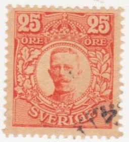 Інші країни Другие страны ^/--/^ Швеция 1911  г. № 75 гашеная ^_^^^ Швеція 1911 р. No 75 гашена - фото фото фото
