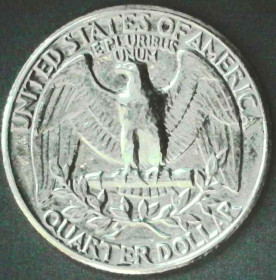 Обігові Обиходные ^/--/^ США ¼ доллара, 1981 D [2.9] ^_^^^ США 1⁄4 долара, 1981 D No 4068 - фото фото фото