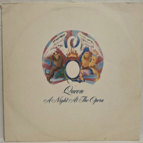 Платівки Пластинки ^/--/^ Queen - A Night At The Opera - 1975.  (LP). 12. Vinyl. Пластинка. Santa Records. Rare. ^_^^^ Queen - A Night At The Opera - 1975. 12.Vinyl. Пластинка. Santa Records. Rare. - фото фото фото