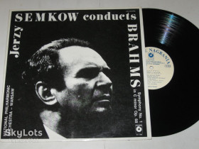 Платівки Пластинки ^/--/^ Пластинка Jerzy Semkow Conducts Brahms - Symphony No. 1/ National Philharmonic Orchestra – Warsaw  (1987) Nm ^_^^^ Платівка Jerzy Semkow Conducts Brahms - Symphony No. 1 / National Philharmonic Orchestra - Warsaw (1987) Nm - фото фото фото