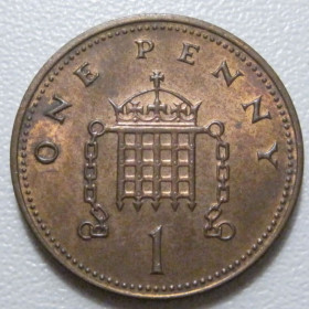 Єлизавета II (після ) Елизавета II (после ) ^/--/^ Велика Британія 1 пенні 2004 року 43197 ^_^^^ Великобритания 1 пенни 2004 года 43197 - фото фото фото